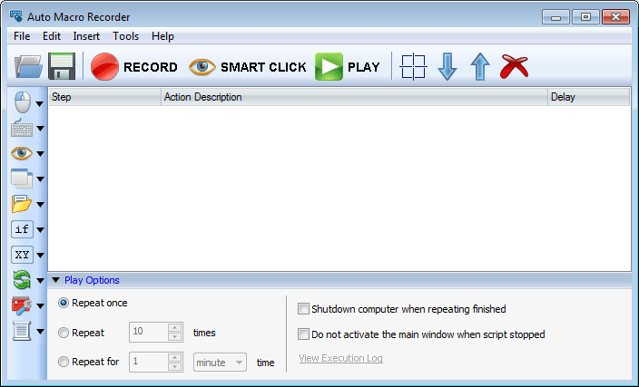 Click to view Auto Macro Recorder 4.3.0.2 screenshot