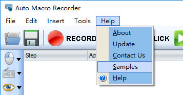 Auto Macro Recorder Samples